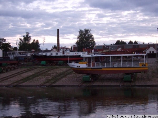 Dresde - Astillero en el Elba
Astillero en el río Elba
