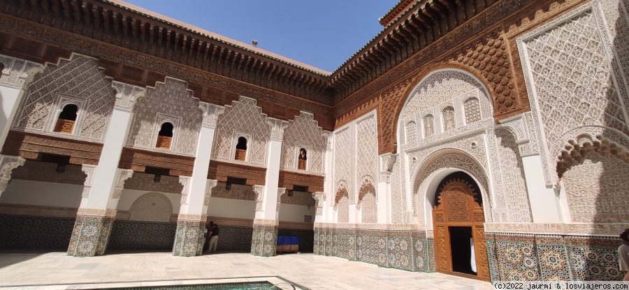 10 días en Marruecos (Marrakech-desierto-Fez) y presupuesto - Blogs de Marruecos - Dia 2: Free tour y palacio Bahia (2)