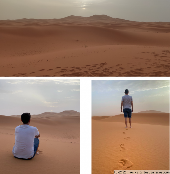 Disfrutando del amanecer en el desierto
desierto

