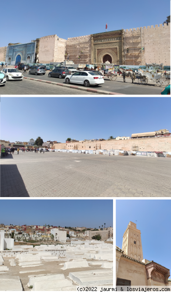 Meknes (Plaza Lahdim y Bab el Mansour en obras)
Meknes
