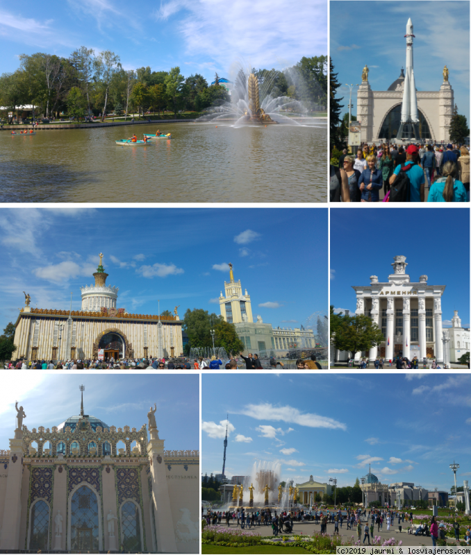 Vacaciones en Rusia en el verano de 2019 y presupuesto (San Petersburgo y Moscú) - Blogs de Rusia - Día 8: Museo Cosmonáutica, Parque VDNKH, Mercado Izmailovo, Parque Kolomenskoye. (3)
