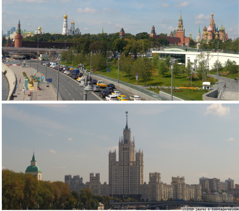 Vacaciones en Rusia en el verano de 2019 y presupuesto (San Petersburgo y Moscú) - Blogs de Rusia - Día 5: Plaza Roja, Parque Zaryadye, almacenes GUM, Museo Pushkin, paseo Moscova (2)