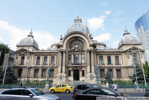 Palacio C.E.C
Palacio donde se encuentra la sede del banco nacional rumano
