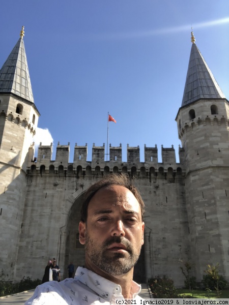 Entrada palacio Topkapi
Palacio otomano
