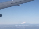 Monte Fuji desde el avión