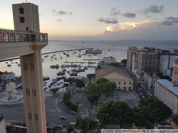 Vistas puerto
Vistas del elevador Lacerda y puerto
