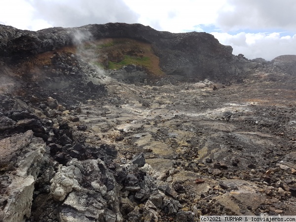 campos de lava del Leirhnjukur
campos de lava del Leirhnjukur
