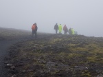 de regreso del Thrihnukagigur
volcán, Thrihnukagigur,Islandia
