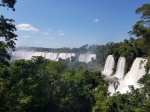 vista panorámica cataratas de Iguazú desde el lado argentino