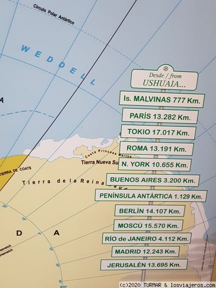 Ushuaia,distancias al resto del mundo
distancias desde Ushuaia al resto del mundo
