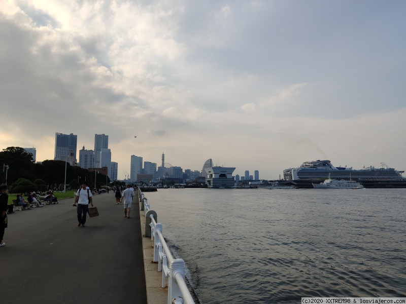 Viajar a  Japon: Yama - Fachada marítima de Yokohama (Yama)