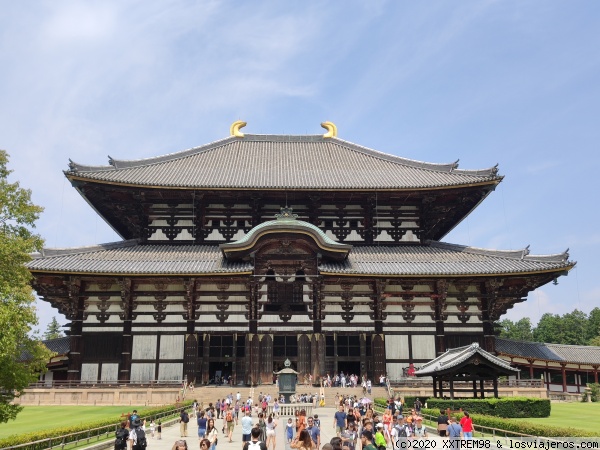 Daibutsu-den
Daibutsu-den, o Gran Salón de Buda, en el templo budista Tōdai-ji
