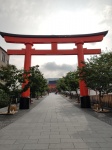 Torii de entrada a Fushimi Inari