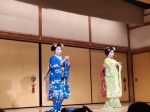 Representación del baile kyo-mai en el Gion Corner
Representación, Gion, Corner, baile, parte, maiko, teatro