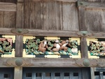 Los tres monos sabios en el santuario de Tōshōgū
