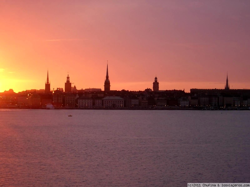 Foro de Estocolmo Consejos en Cruceros por el Baltico y Fiordos: Atardecer en Estocolmo