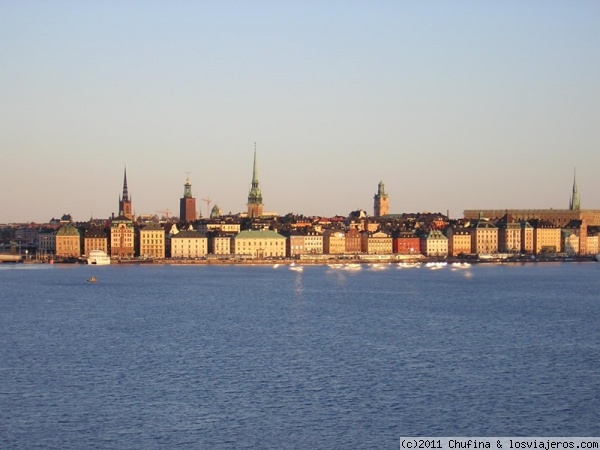 Llegada a Estocolmo en barco
Esto es lo primero que ves de Estocolmo si llegas en ferry desde Finlandia.

