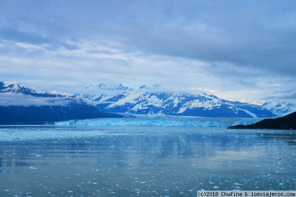 Hubbard Glacier, Alaska
Uno de los mayores glaciares de marea del estado.
