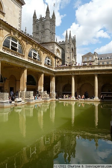 Bath
Restos de los baños romanos en Bath (de ahí el nombre). Una pasada.
