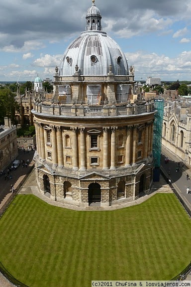 The Radcliffe Camera, Oxford
Desde lo alto de la torre de la iglesia que hay en frente.
