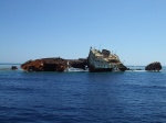 Barco hundido en Sharm-el-Sheikh