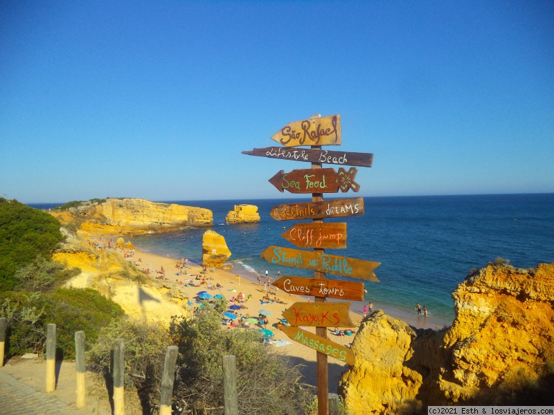 Praia Falésia - Albufeira - Paderne - Praia de São Rafael - Praia do Castelo - Portugal: Algarve (Julio 2018) (4)