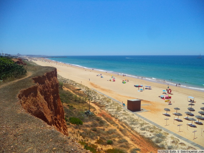 Praia Falésia - Albufeira - Paderne - Praia de São Rafael - Praia do Castelo - Portugal: Algarve (Julio 2018) (1)