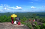 Descansando en el mirador del Monasterio Budista de RockHill
Monasterio Budista, Kandy, Sri lanka