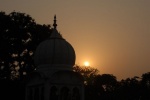 Cae la noche en el templo
Nueva, Delhi, noche, templo