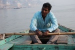 Nuestro guía en el Ganges
