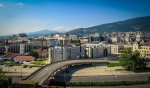 Skopje
Skopje, Vista, cidad, desde, fortaleza