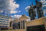estatuas de Cirilo y Metodio
Cirilo, Metodio, Skopje, estatuas, padres, alfabeto, cirilico, estatua