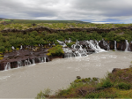 cascada Hraunfossar