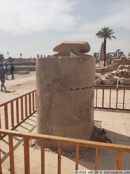 Templo de Karnak. Escarabajo 