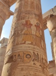Gran sala hipóstila de Karnak. Detalle de las columnas.
Gran, Karnak, Detalle, sala, hipóstila, columnas