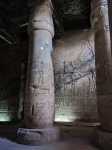 Templo de Abidos. Sala hipóstila.