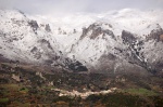 Valle de Amari nevado.Creta.Invierno 2013