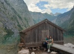 Lago Obersee, Parque nacional de Berchtesgaden
Lago, Obersee, casita, madera, alemania