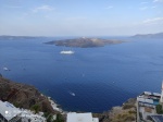 Isla Nea Kameni
Isla, Kameni, Fira, bonita, isla, volcanica, vista, desde