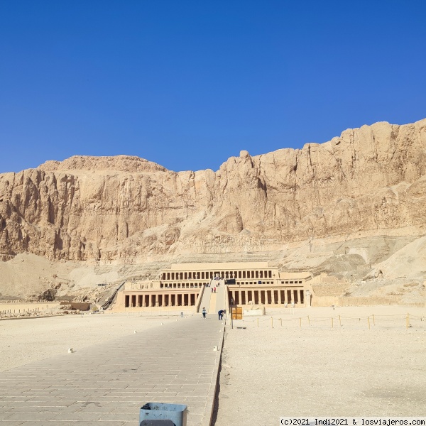 Templo de Hatshepsut
Vista del Templo
