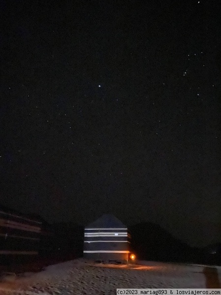 Noche estrellada
Wadi Rum
