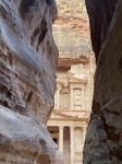 El Tesoro desde el Siq
Tesoro, Petra, desde