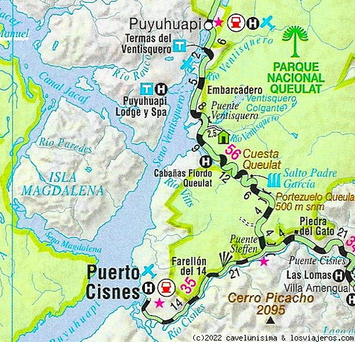 Mapa
Todos los accidentes geográficos de la tierra
