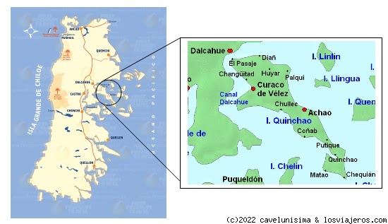 cartografia
Poblados de Chiloé
