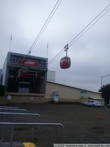 Góndolas que suben el cerro
Rumbo a la confitería giratoria Cerro Otto
