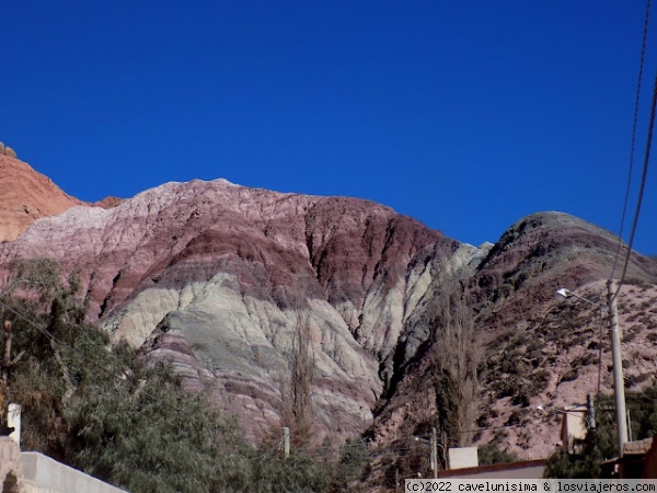 Cerro de los 7 colores
Cada color indica la edad de las capas de la roca
