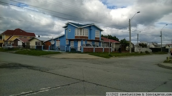 Puerto Natales - Pueblo de calles solitarias
Casas de colores de madera y chapa
