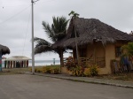 Playa, mar y vegetación