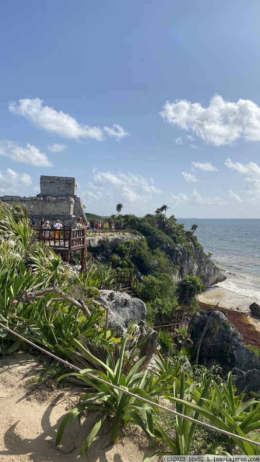 Península de Yucatán - Desde Cancún hasta Holbox - Blogs de Mexico - Día 4 - Ruinas de Tulum y traslado a Bacalar (3)