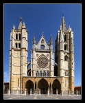 Fachada de la catedral de León
Catedral